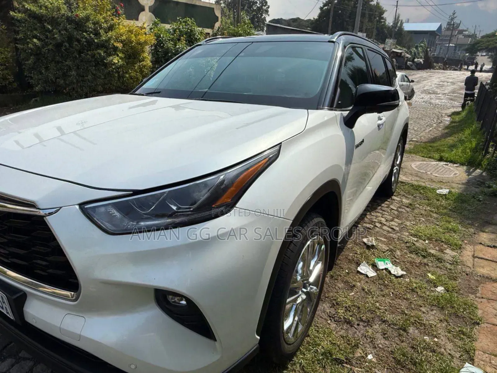 Toyota Highlander Hybrid 2024 White