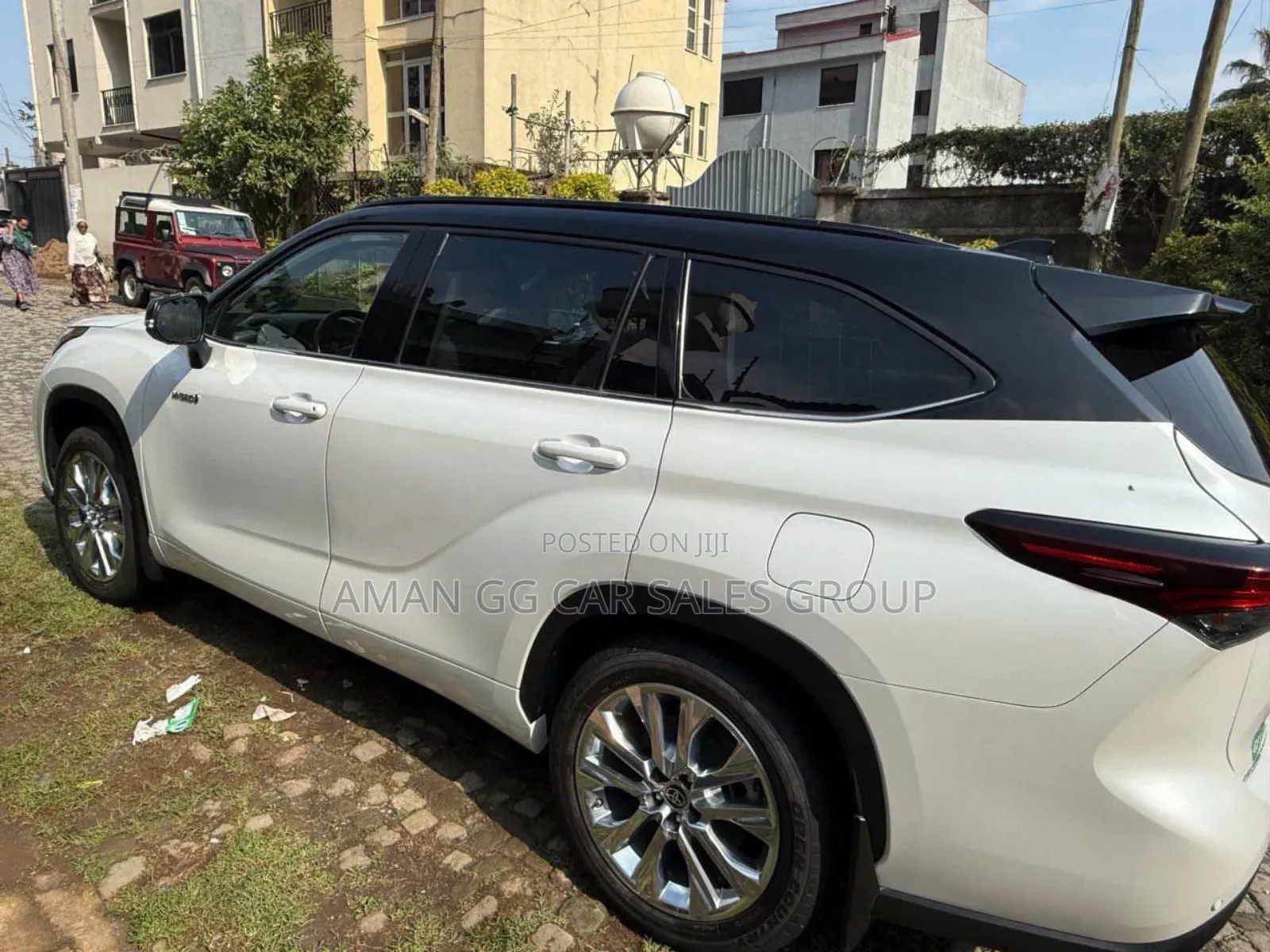 Toyota Highlander Hybrid 2024 White