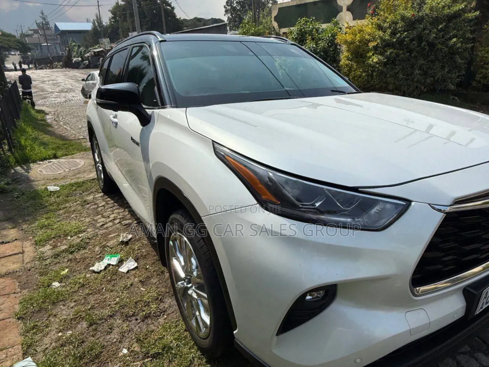 Toyota Highlander Hybrid 2024 White