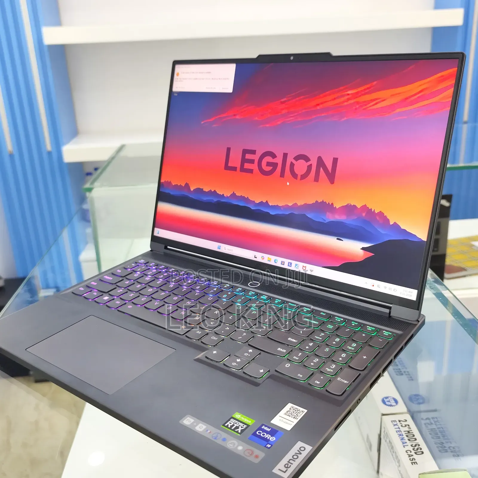 New Lenovo Legion Y7000P IRX9 Gaming Laptop 16GB Intel Core I9 SSD 1T