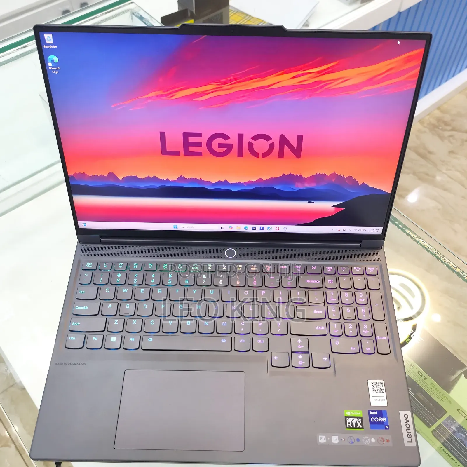 New Lenovo Legion Y7000P IRX9 Gaming Laptop 16GB Intel Core I9 SSD 1T