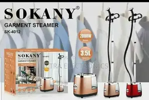 Steamer Garment Steamer Image Is the Sokany Sk-4012. Key Features