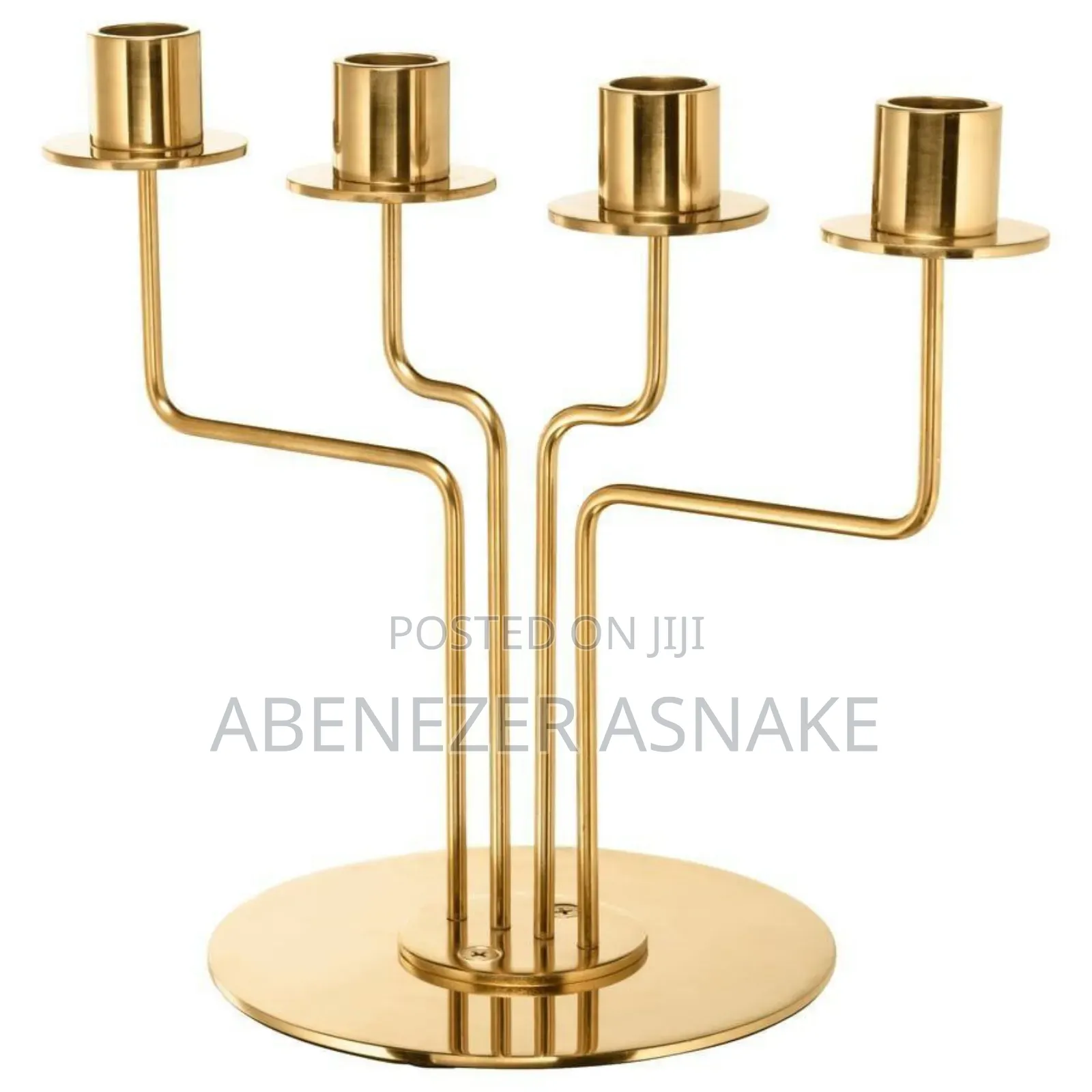 Ikea Candelabra, Gold-Colour