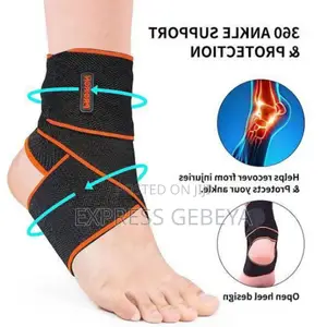Ankle Brace የቁርጭምሚት እና የተረከዝ ህመም ላለባችሁ እና ስፖርት ለምትሰሩ በሀኪሞች የሚመከር