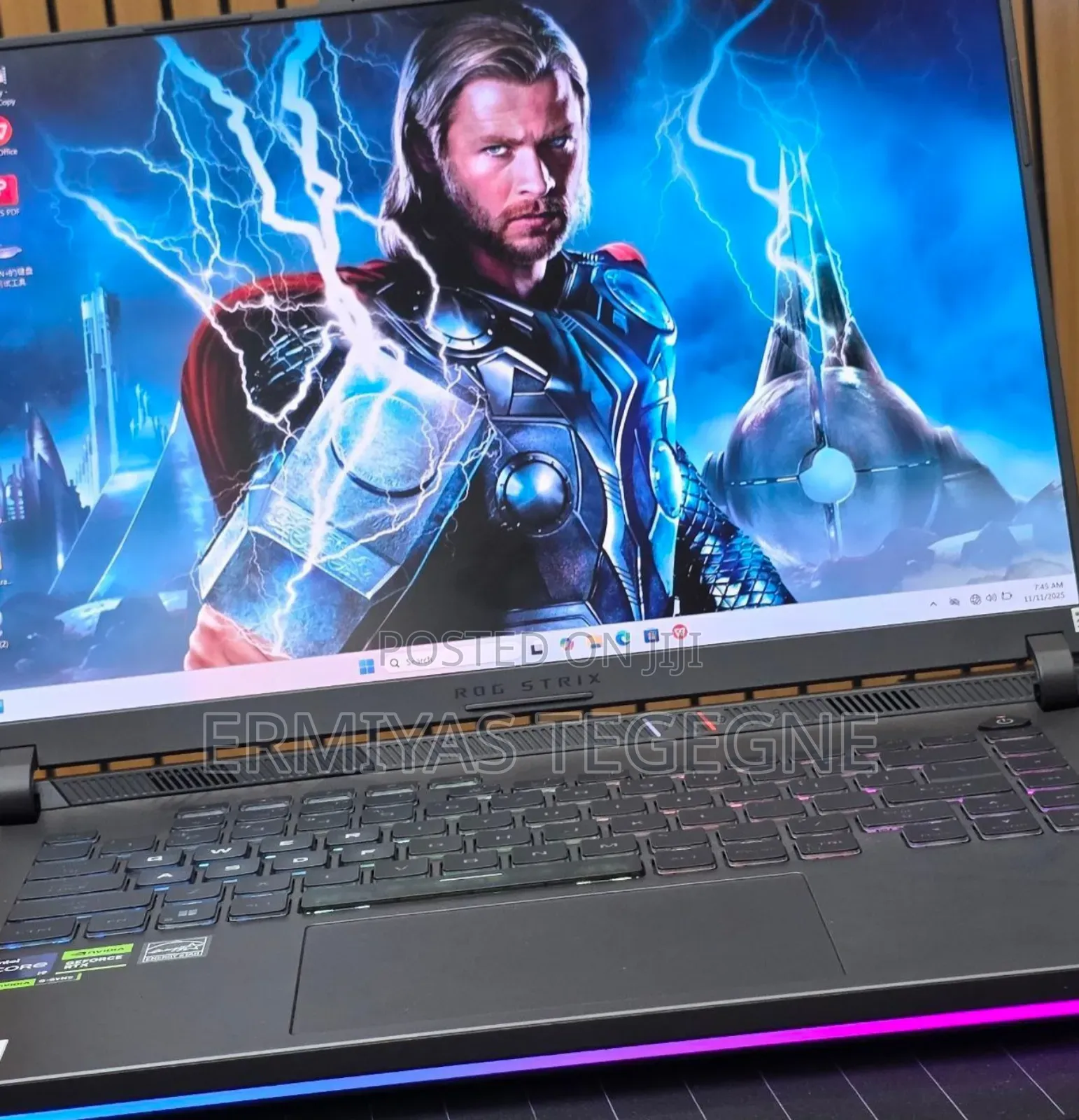 New Laptop Asus ROG Strix G15 16GB Intel Core I7 SSD 512GB