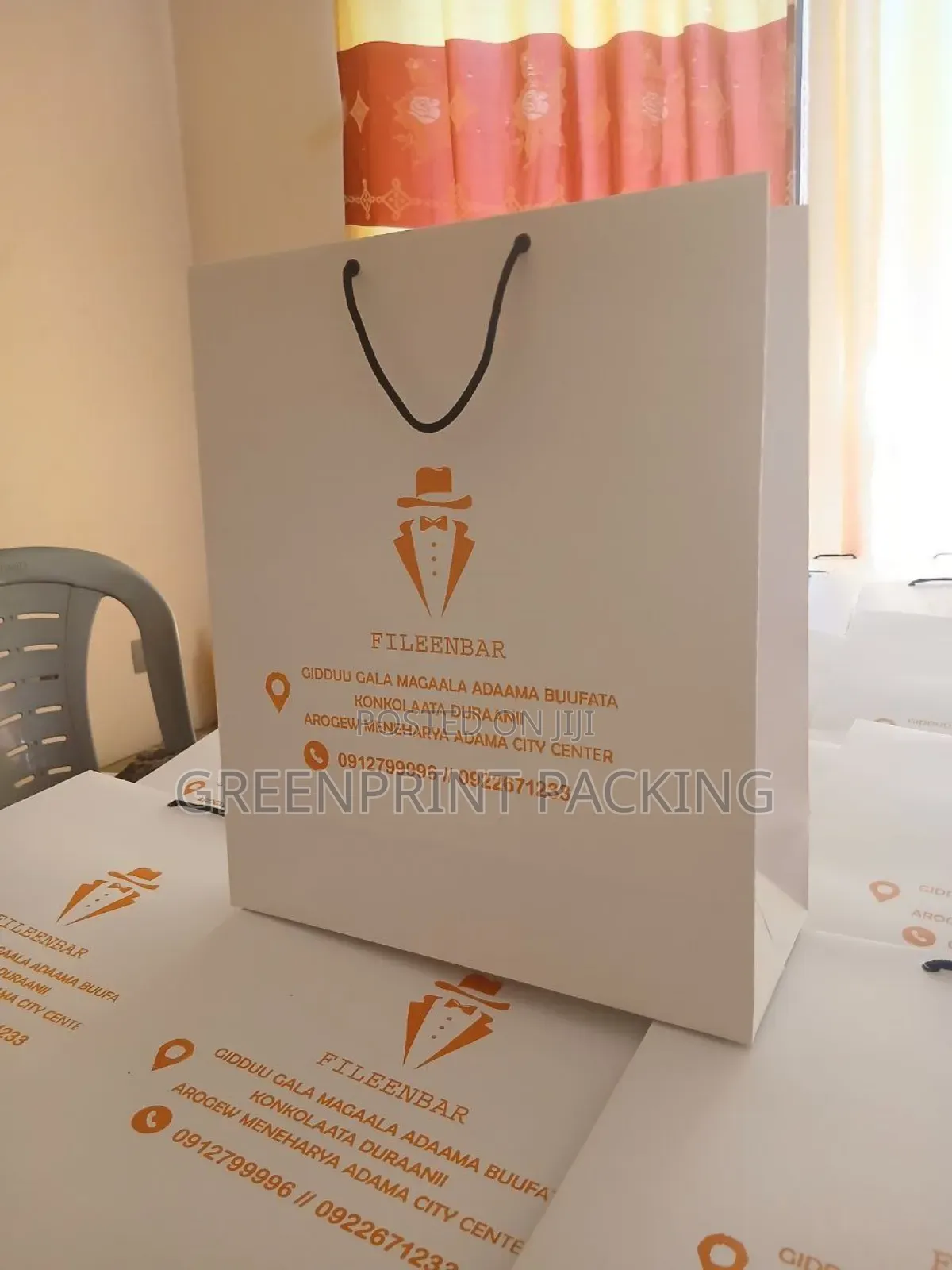 Paper Bag With Good Print
