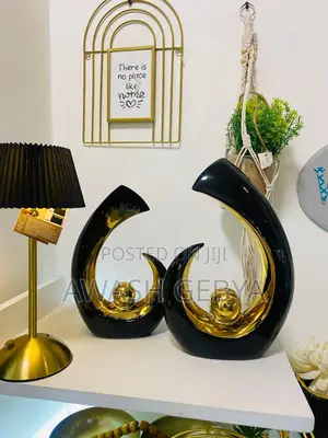 Modern Black Sculpture