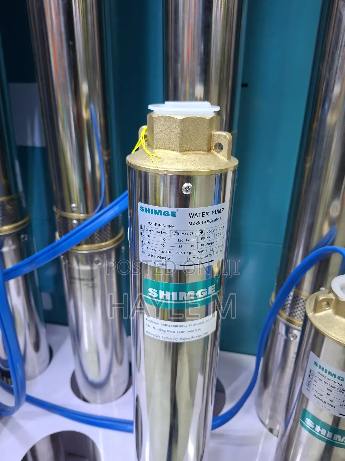Shimge Borehole Waterpump
