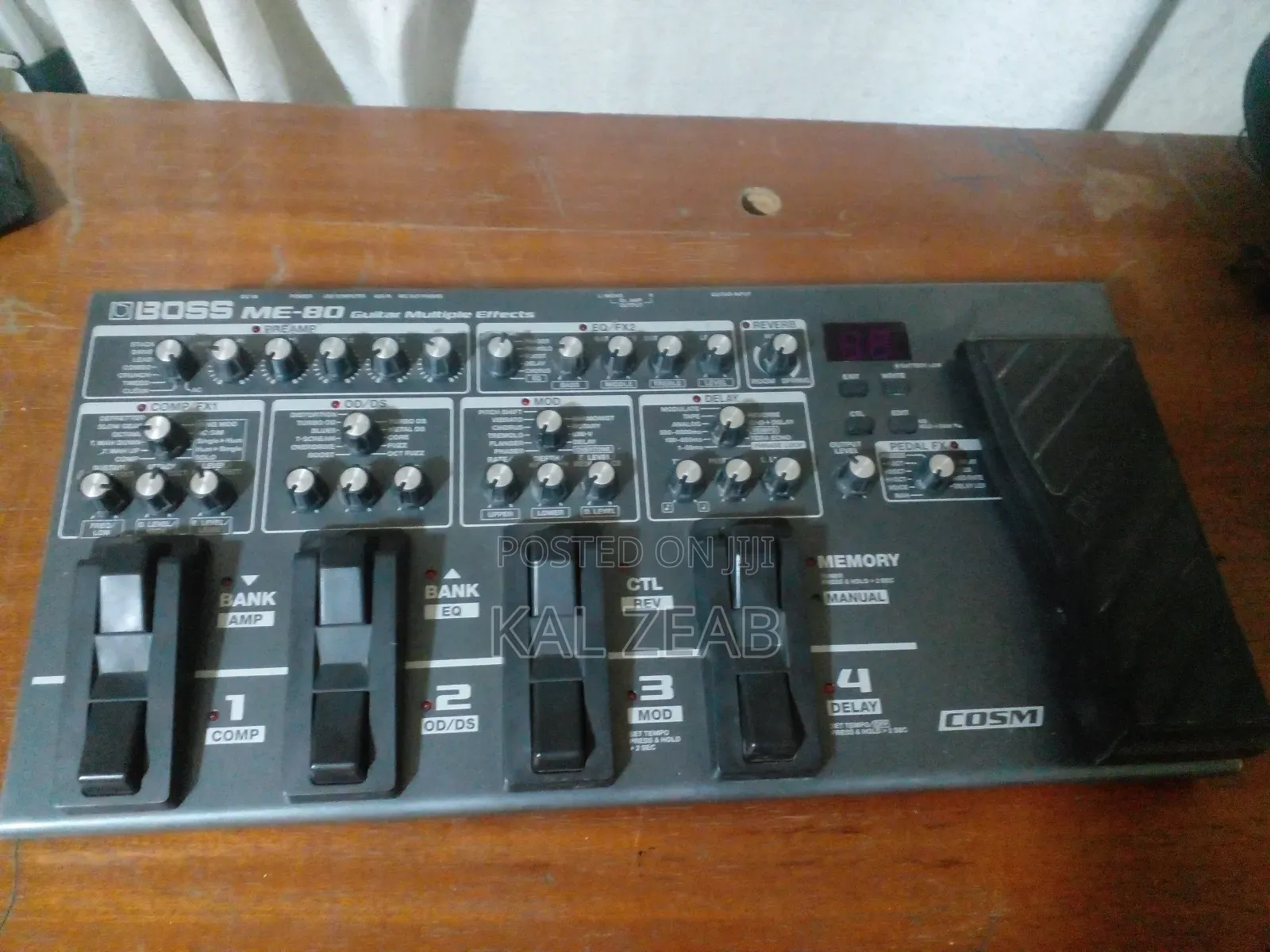 Boss Me 80 Guitar Effects