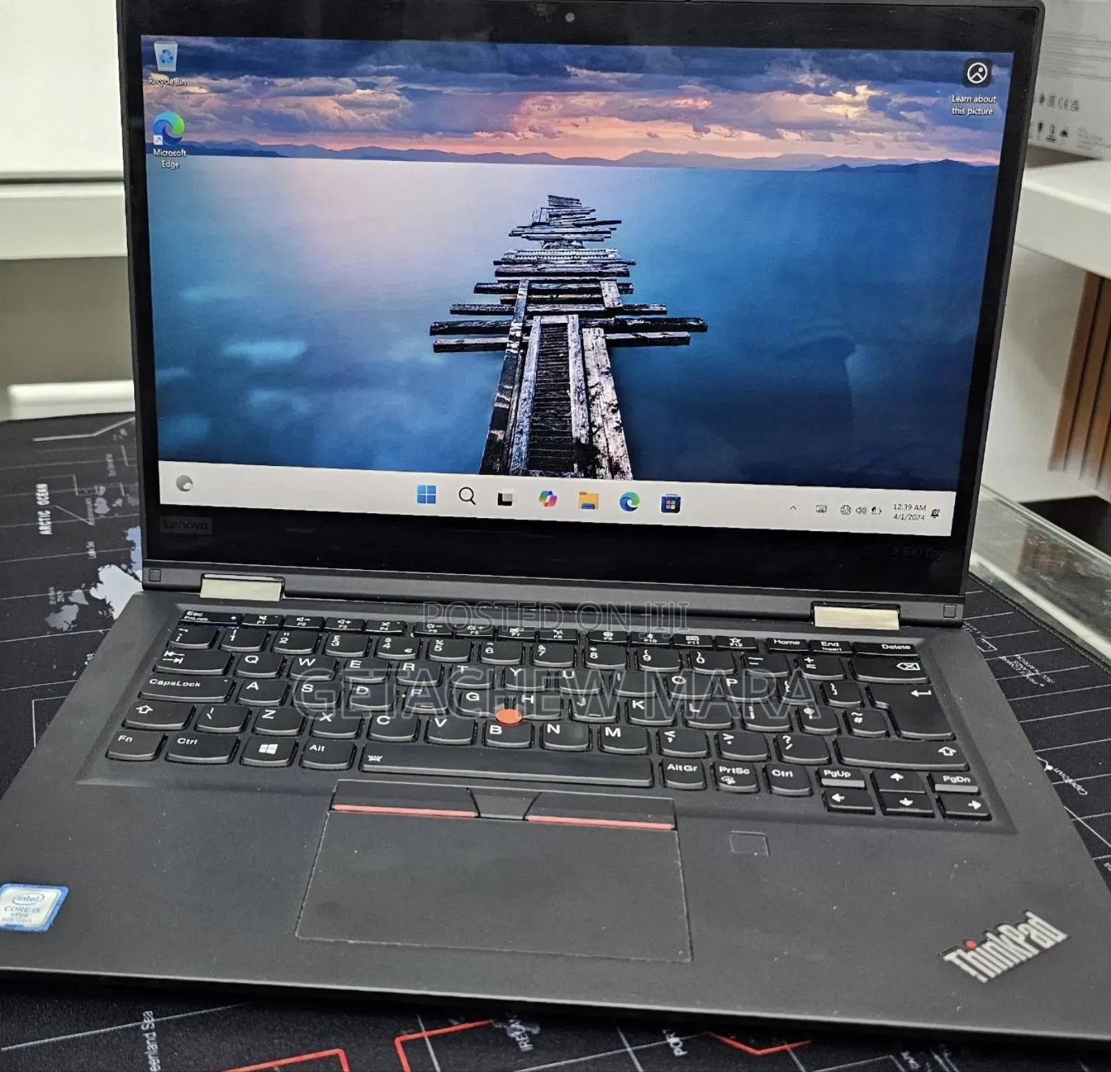 New Laptop Lenovo ThinkPad Yoga 16GB Intel Core I5 SSD 512GB