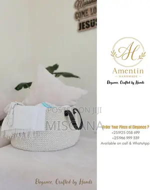 Crochet Hanging Basket/Storage Basket