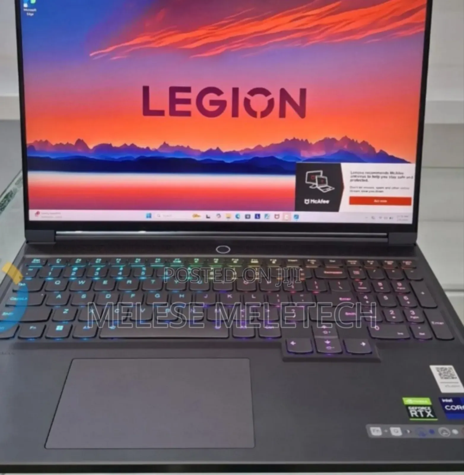 New Laptop Lenovo Legion 7 16GB Intel Core i9 SSD 1T