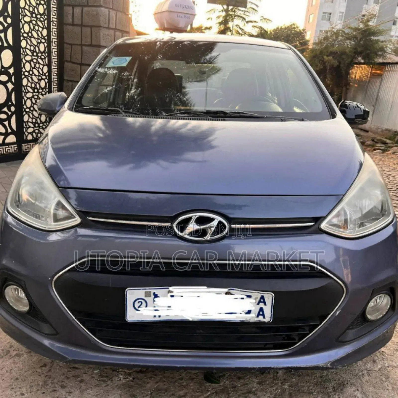 Hyundai I10 2015 Blue