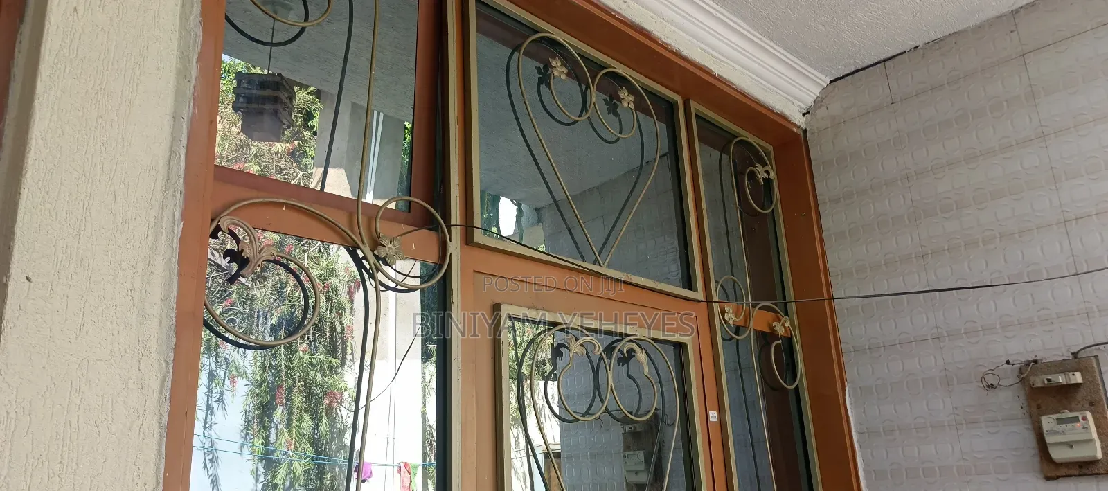 Metallic Window Door