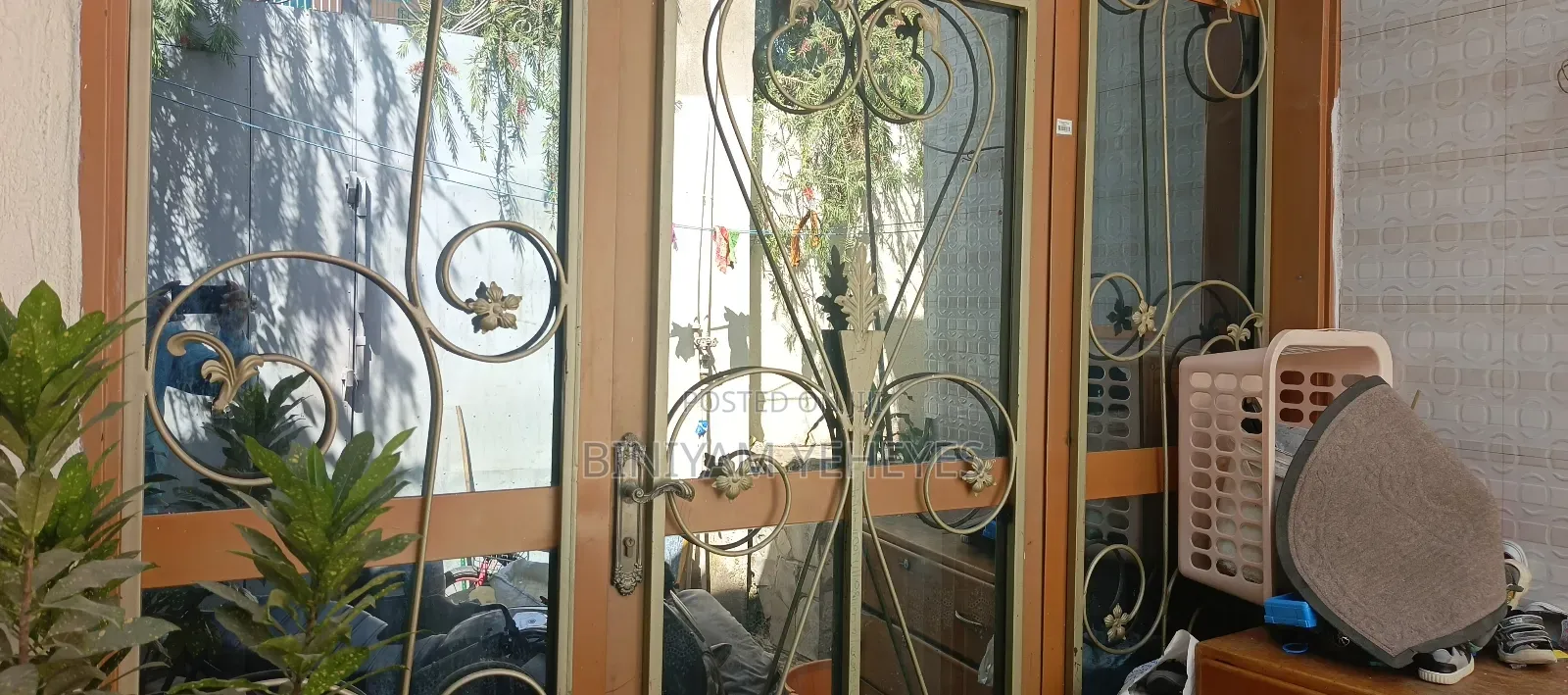 Metallic Window Door