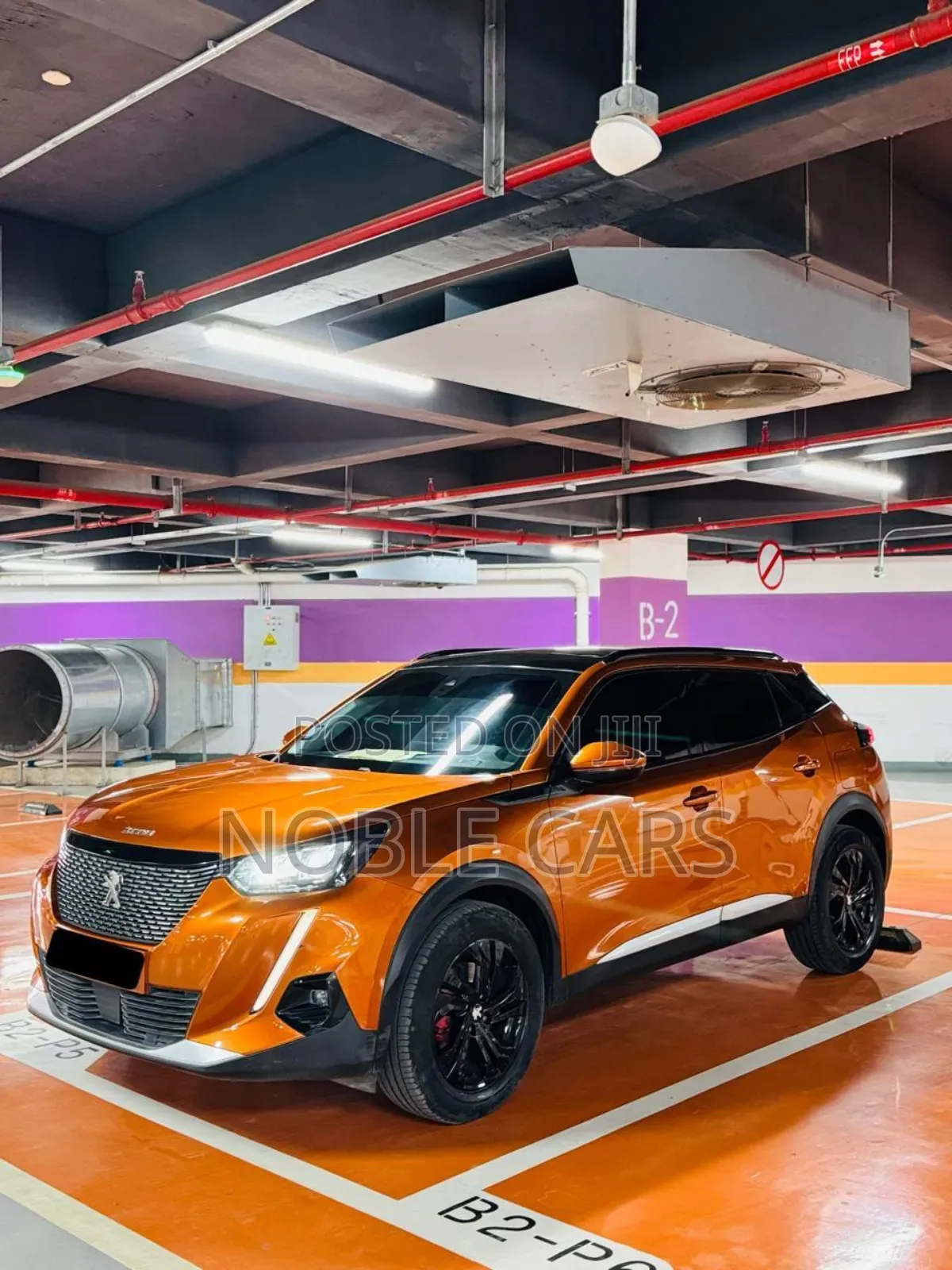 Peugeot 2008 2022 Orange