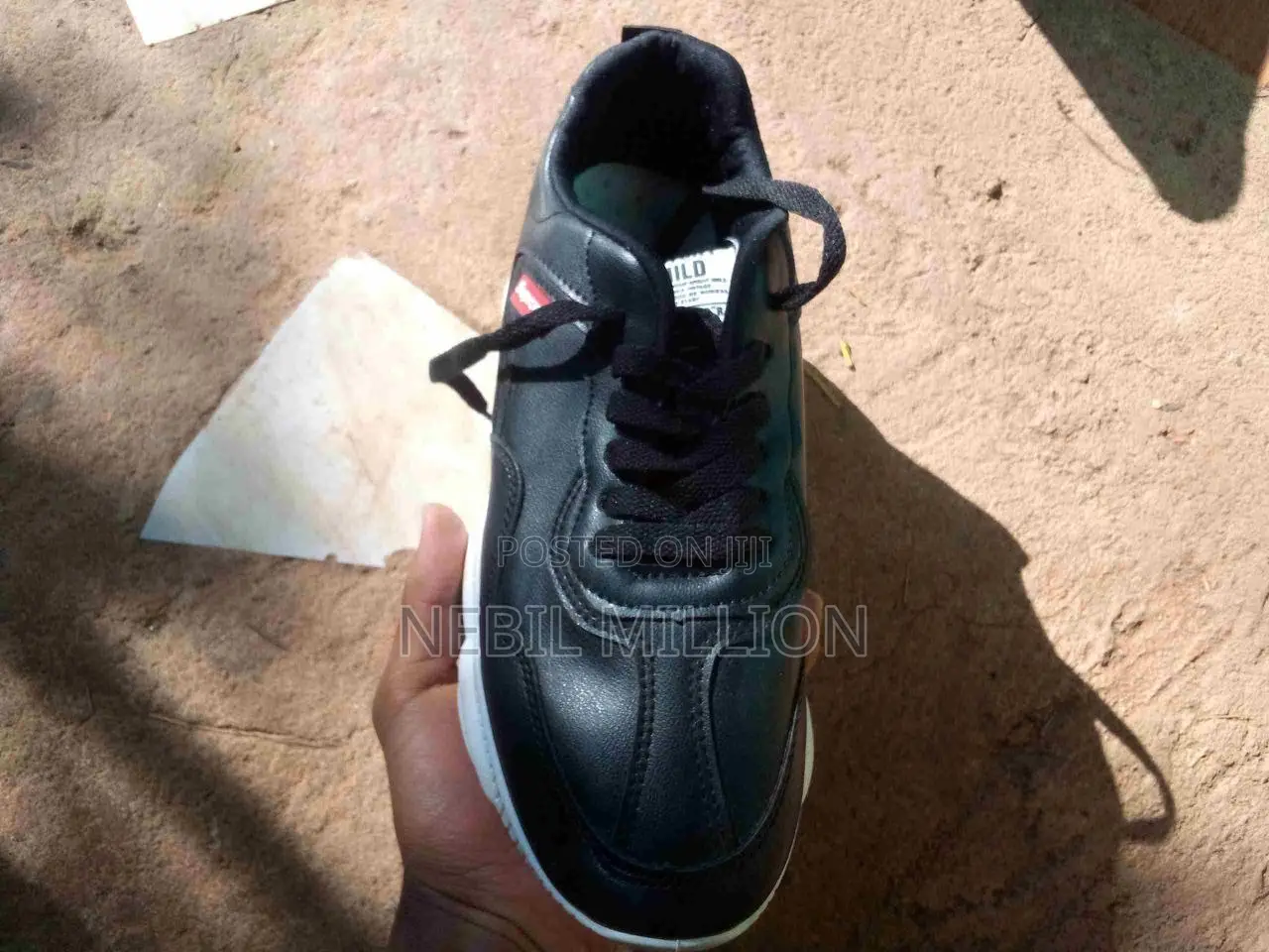 Black Sneakers – Size 42