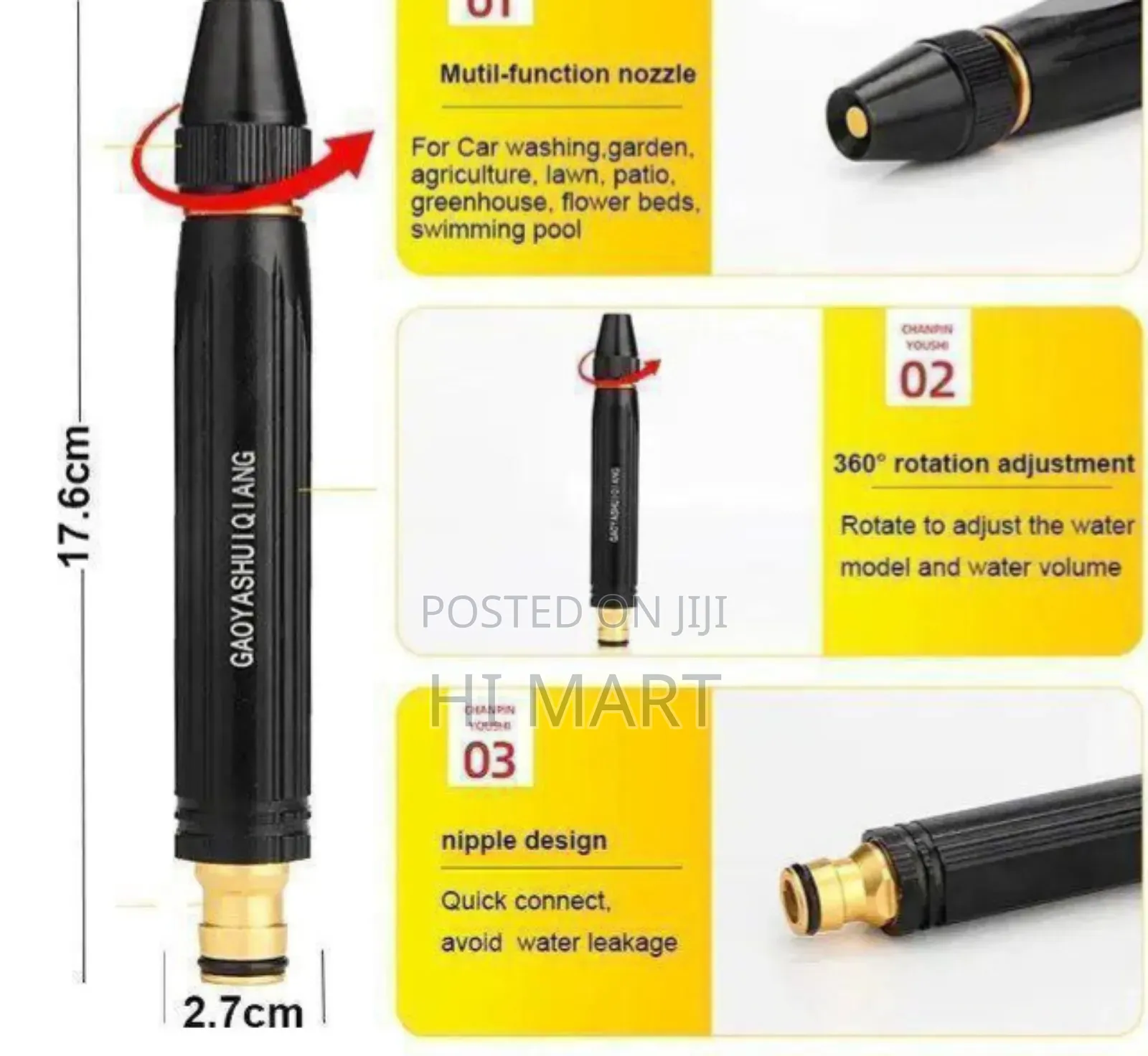 High Pressure Original Water Spray Gun