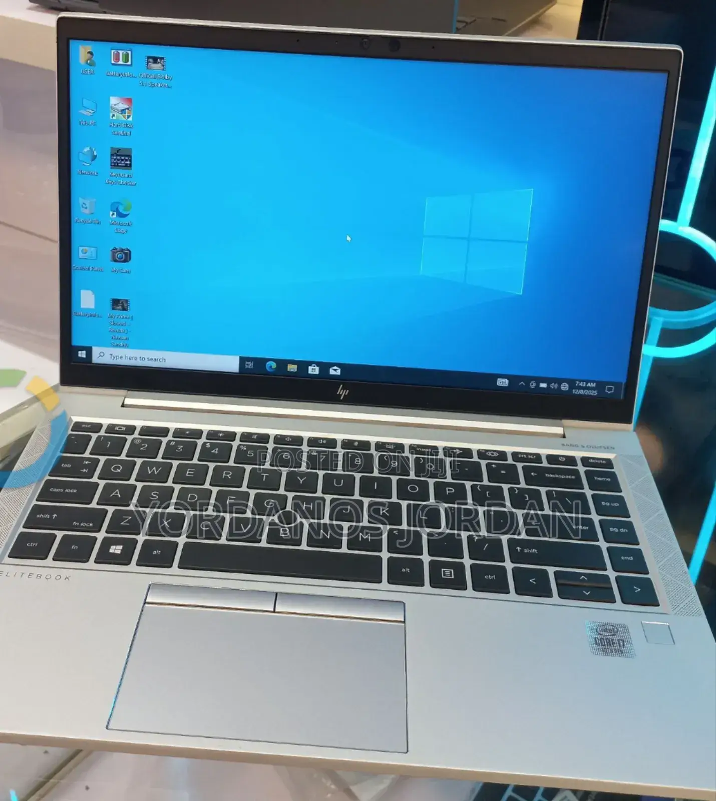 New Laptop HP EliteBook 840 G7 16GB Intel Core I7 SSD 512GB