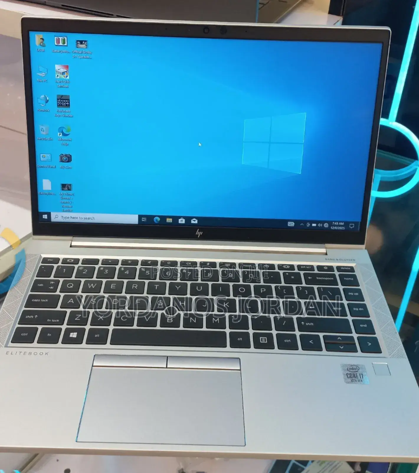 New Laptop HP EliteBook 840 G7 16GB Intel Core I7 SSD 512GB