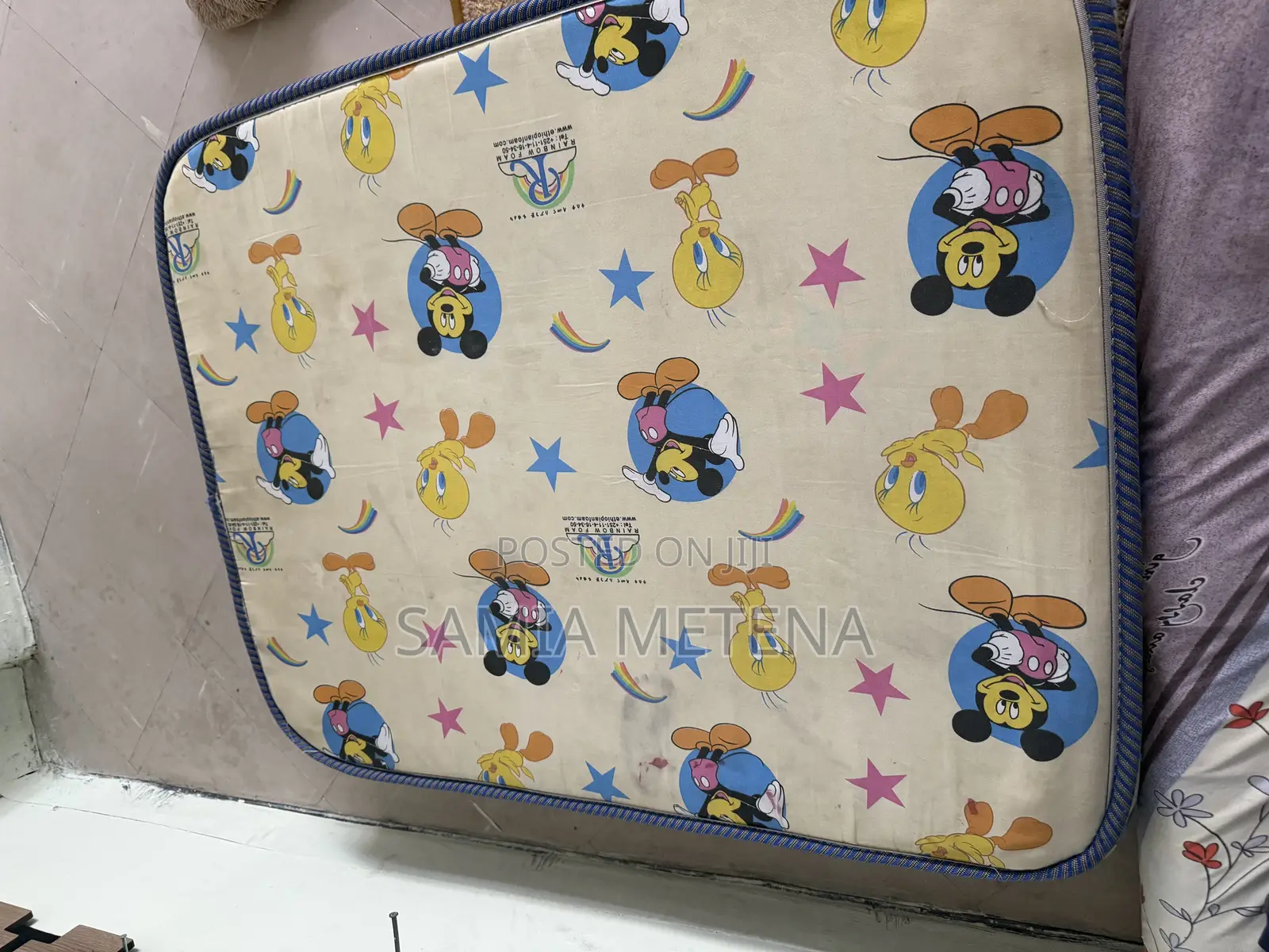 Baby Bed With Closet And Mattress