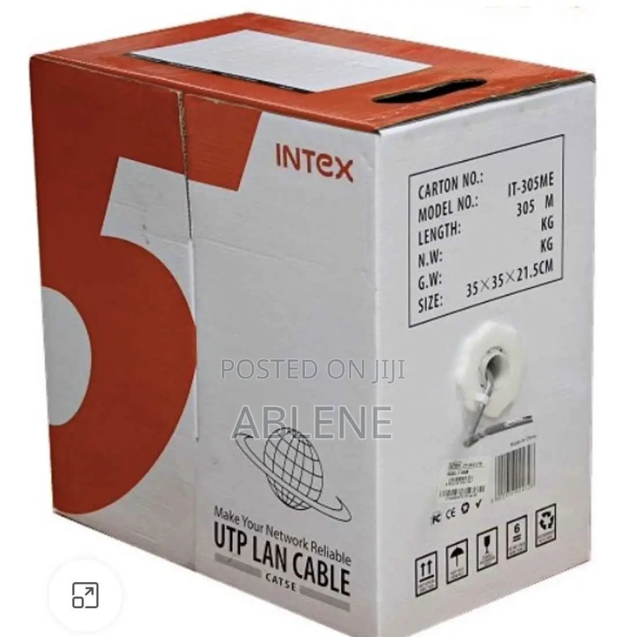 Intex Cat6 Network Cable