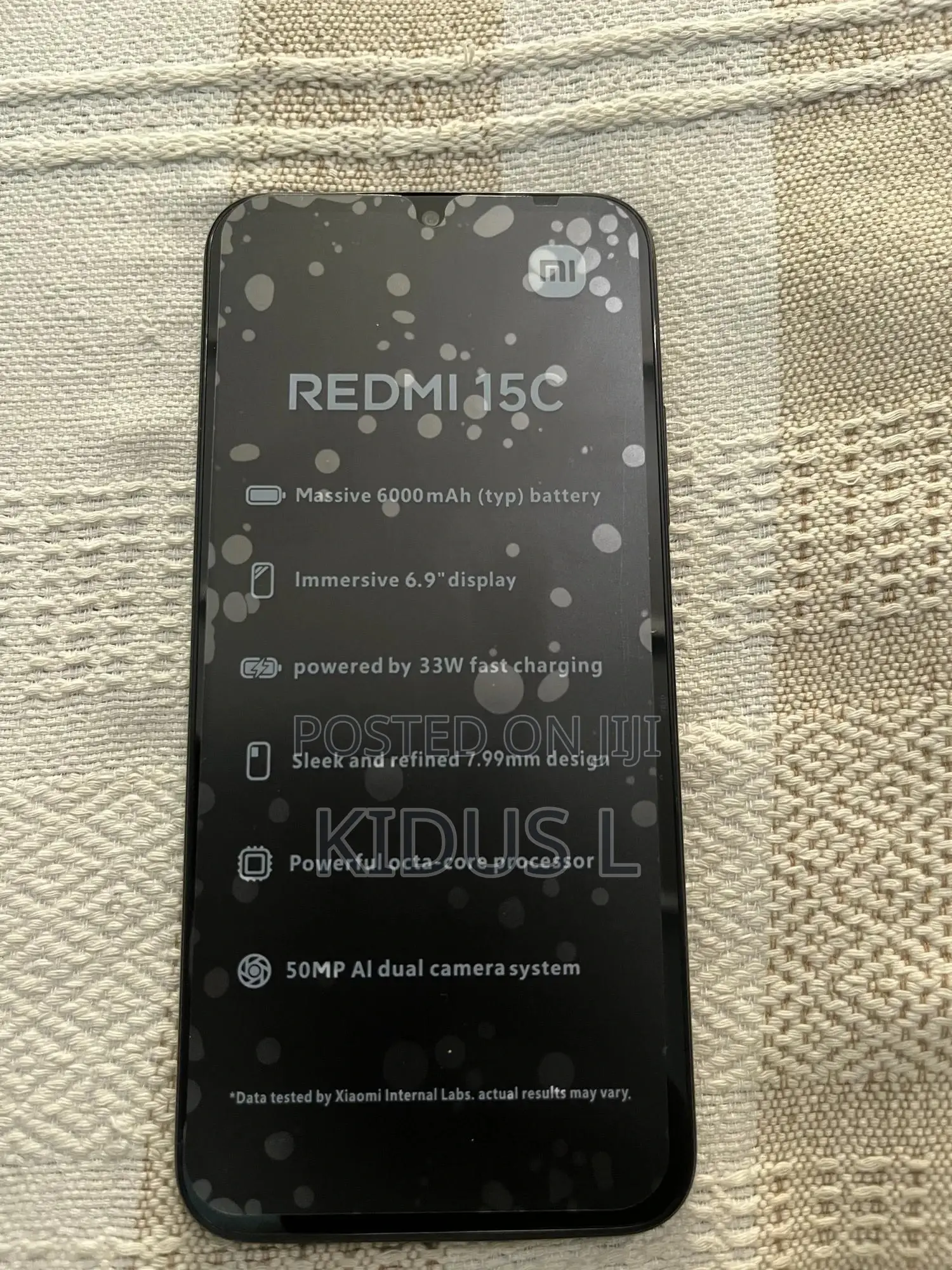 New Xiaomi Redmi 15C 4G 256 GB Black