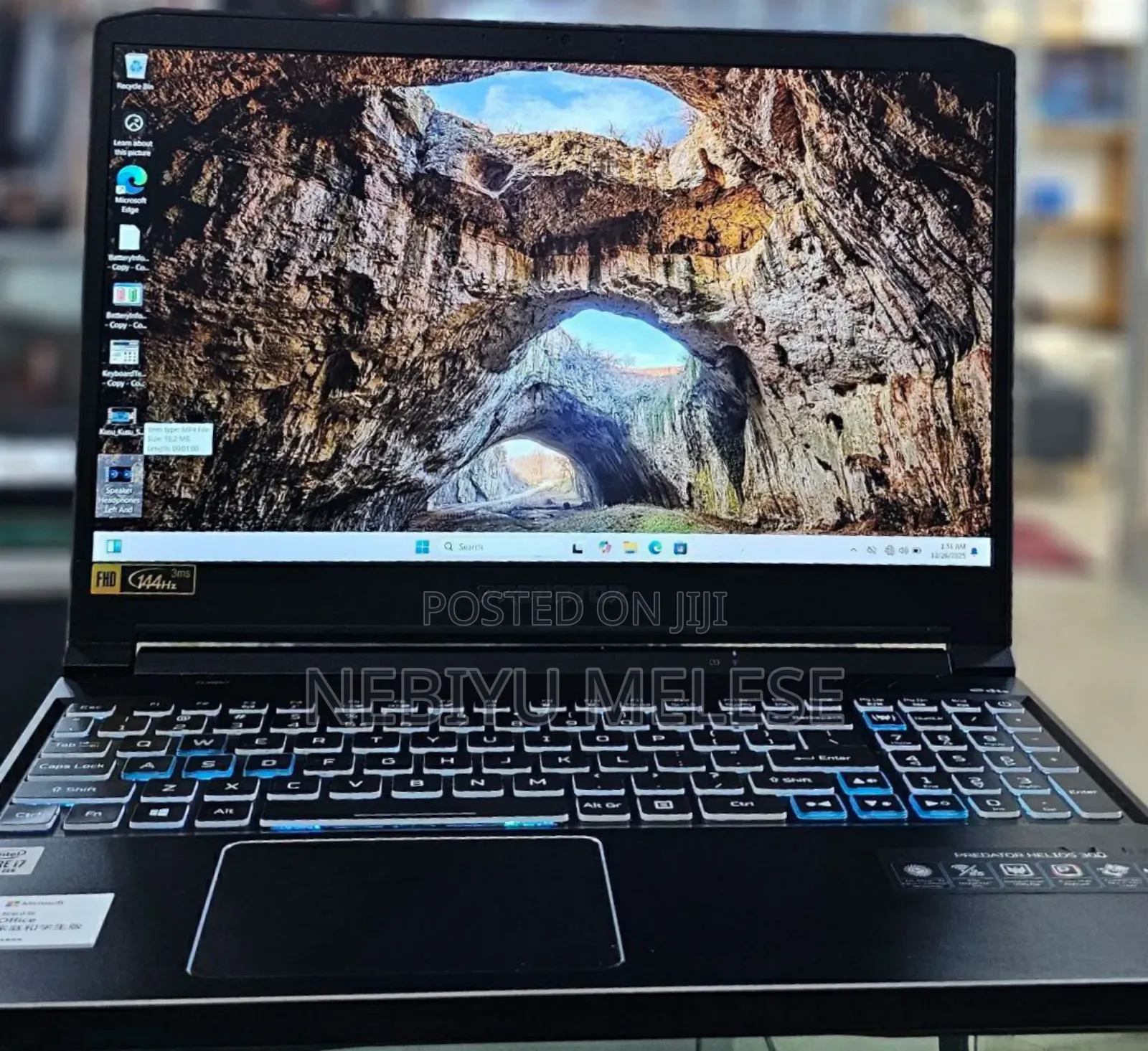 New Laptop Acer Predator Helios 300 16GB Intel Core I7 SSD 512GB