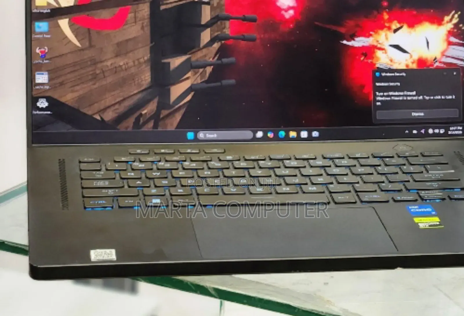 New Laptop Asus ROG Zephyrus G15 16GB Intel Core I7 SSD 512GB