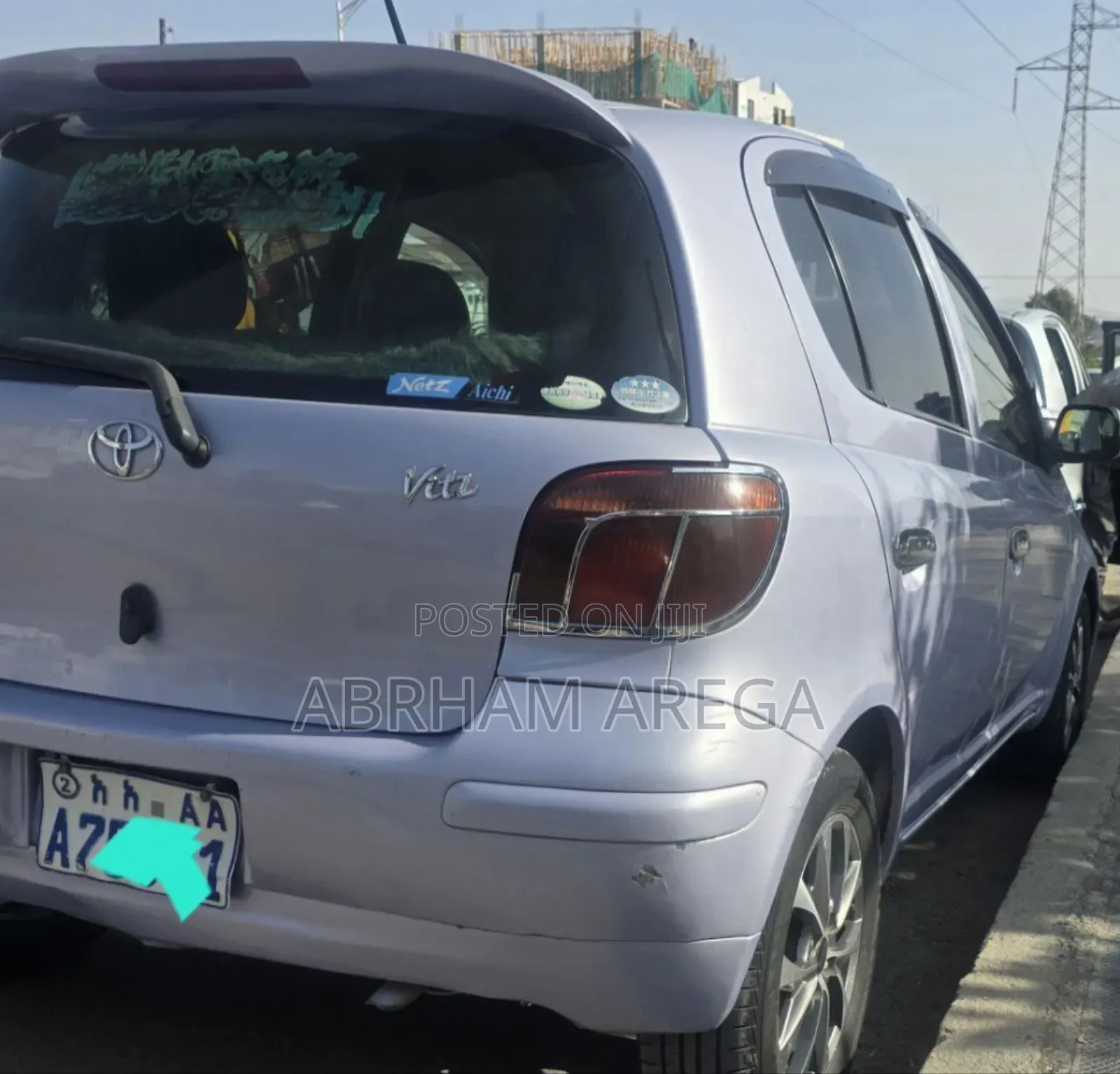 Toyota Vitz 2004 Purple