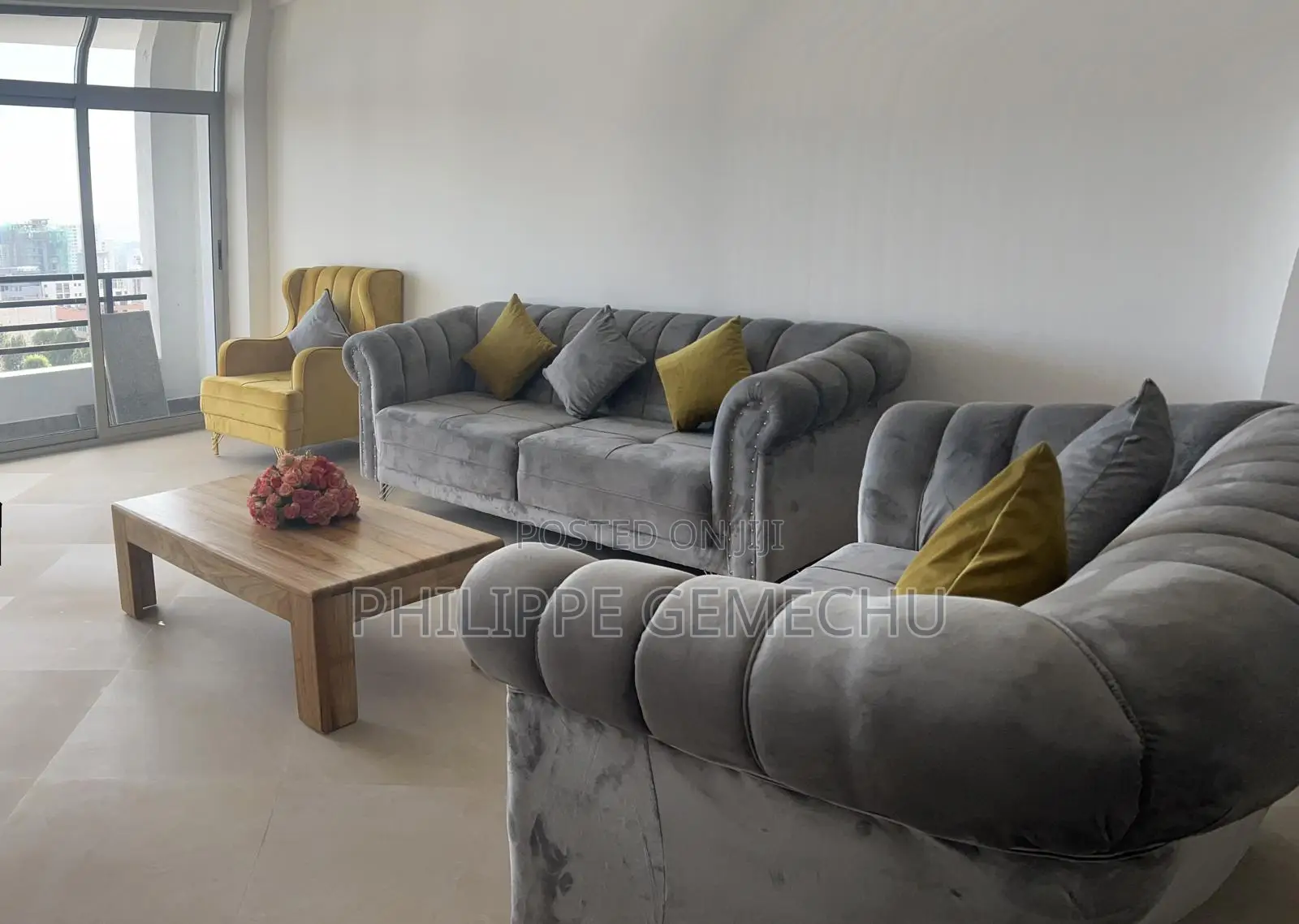 Furnished 3bdrm Apartment in Yeka for rent