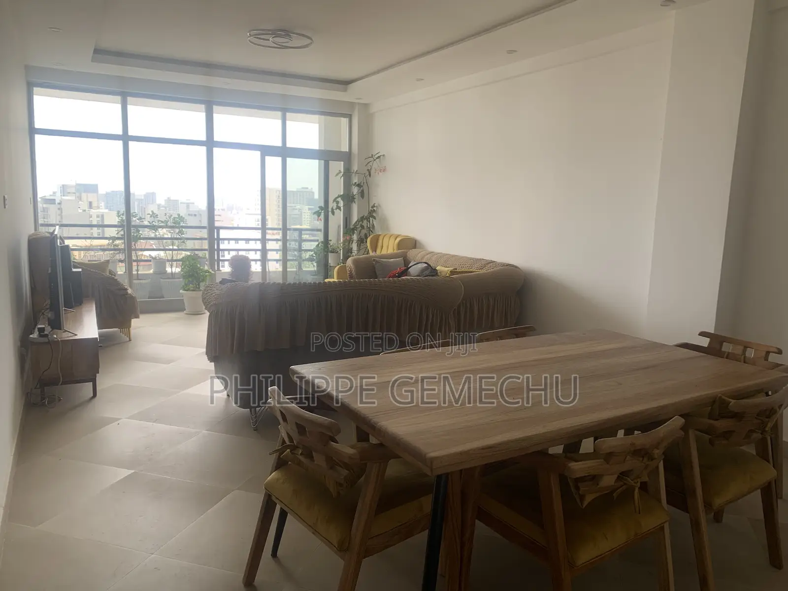 Furnished 3bdrm Apartment in Yeka for rent