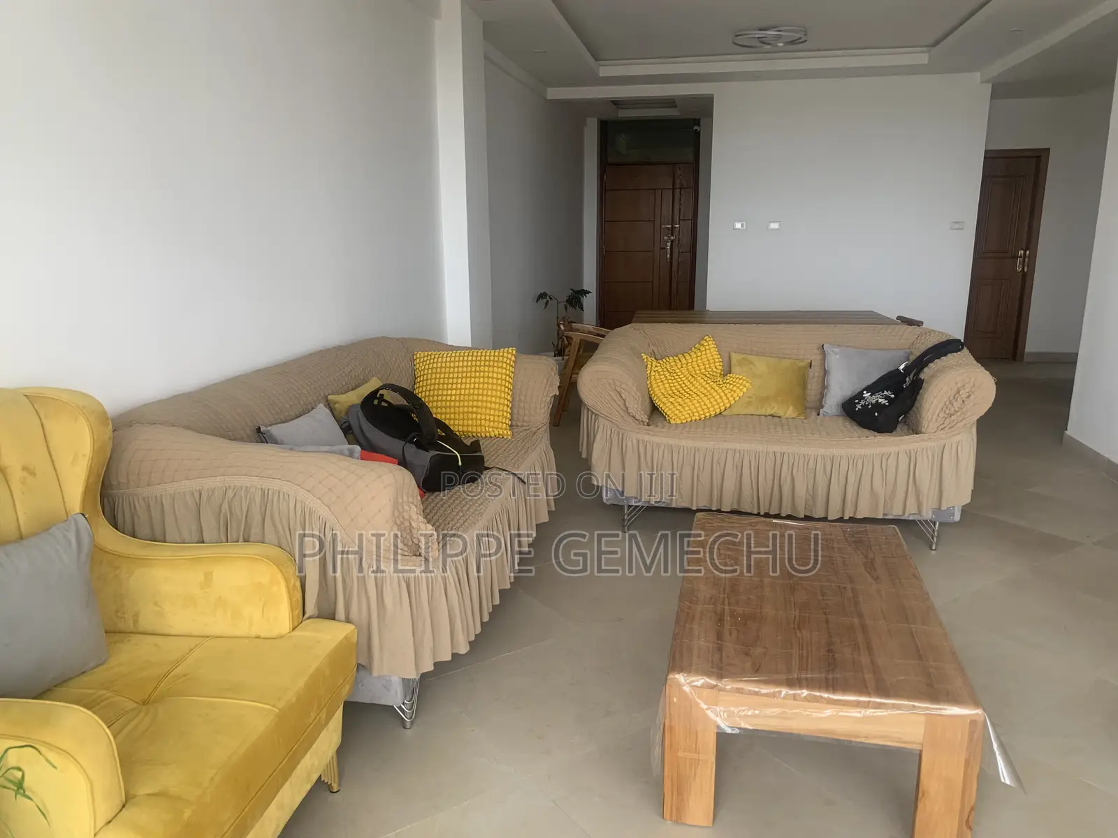 Furnished 3bdrm Apartment in Yeka for rent