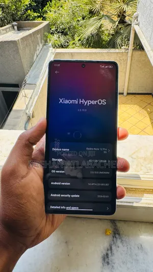 New Xiaomi Redmi Note 12 Pro 5G 128 GB Blue