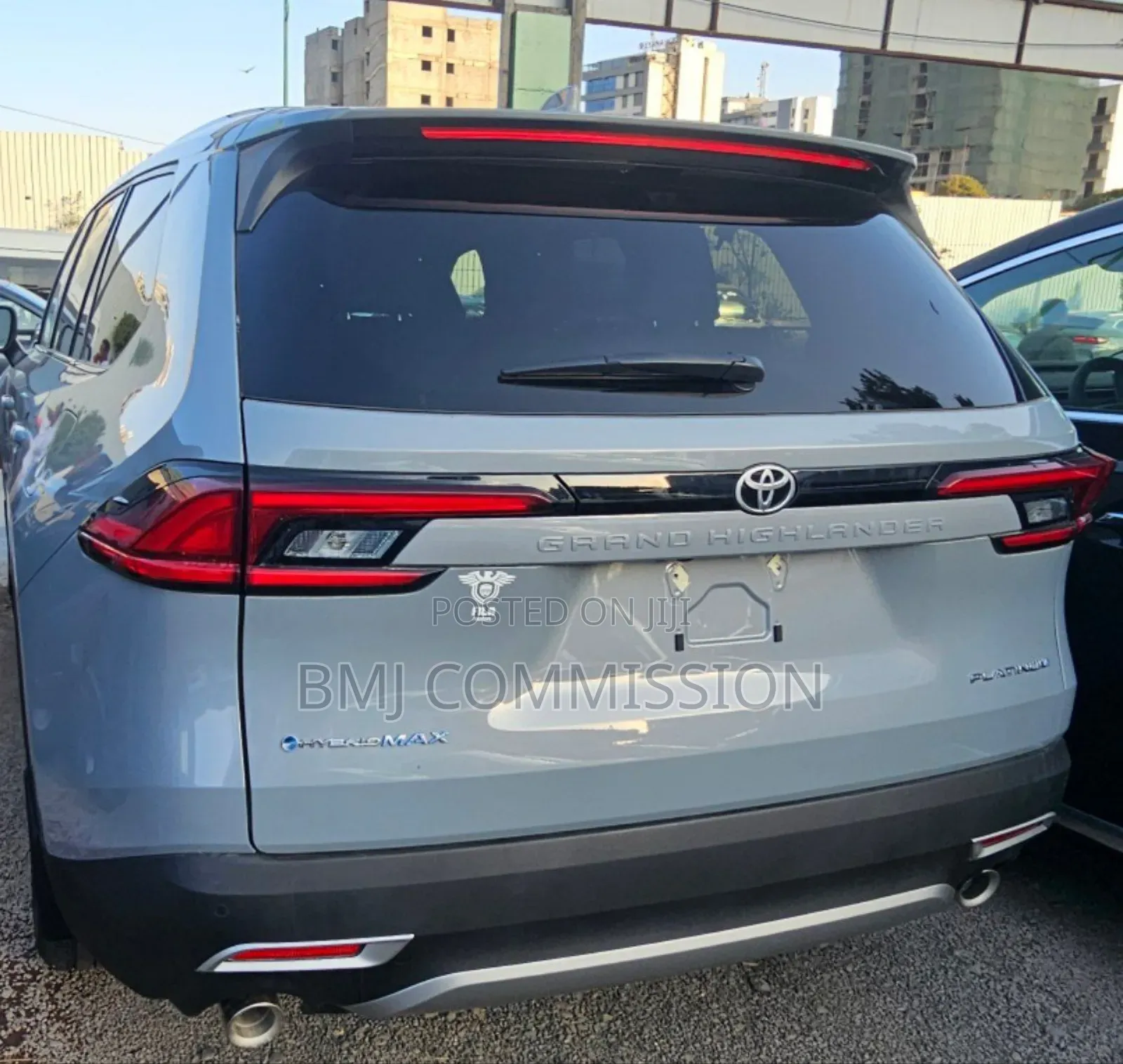 New Toyota Highlander Platinum 2025 Gray