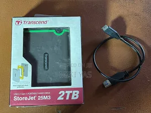 Transcend Storejet 25m3 Portable Hard Drive.