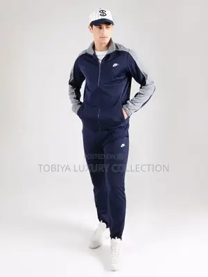 Nike Sportswear Regular Sweatsuit 'club' In Indigo Order Yours