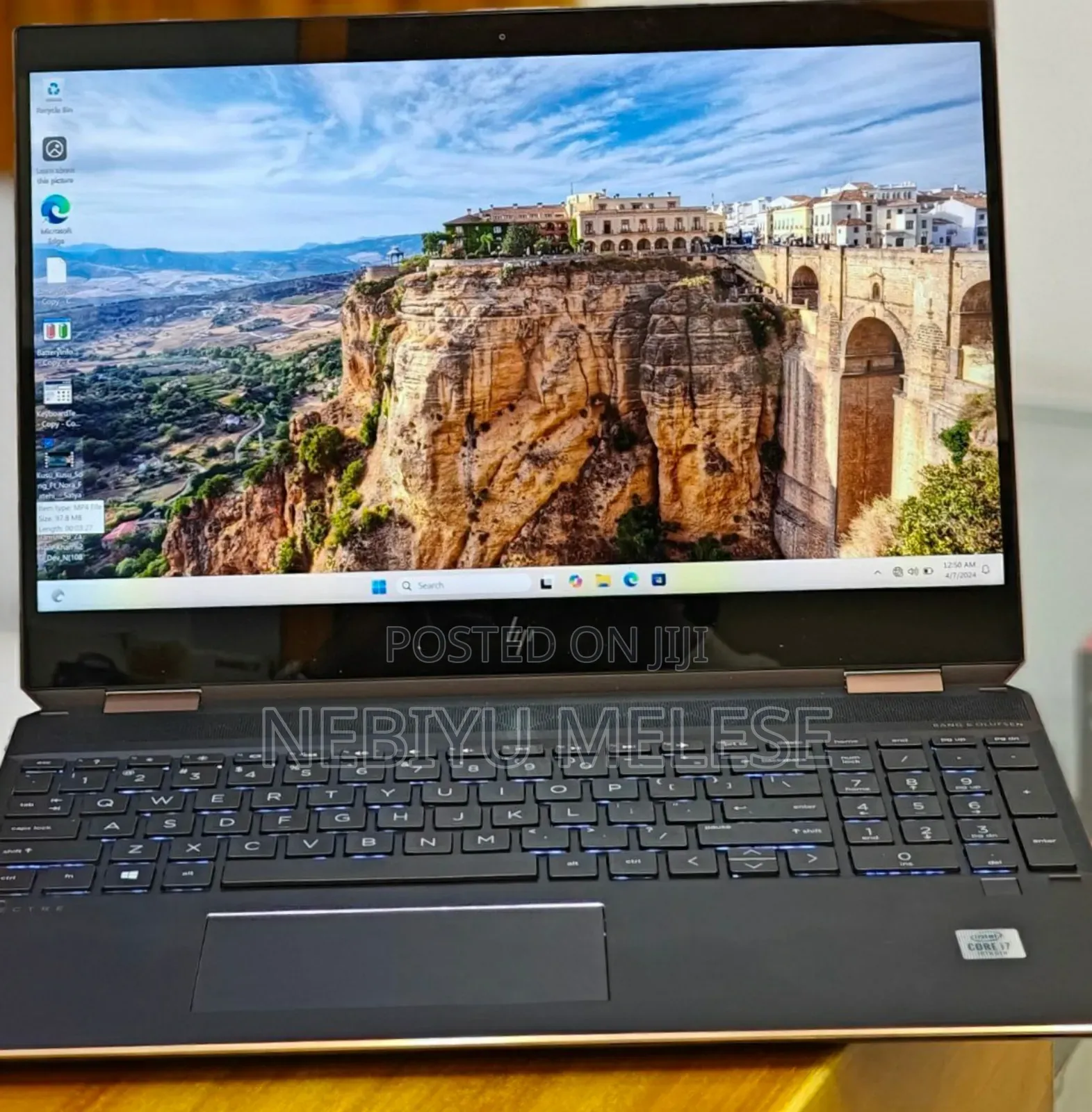 New Laptop HP Spectre X360 16GB Intel Core I7 SSD 512GB