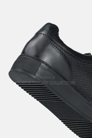 Gordon Bros Leather Sneakers 'Philip' Black Order Yours Now