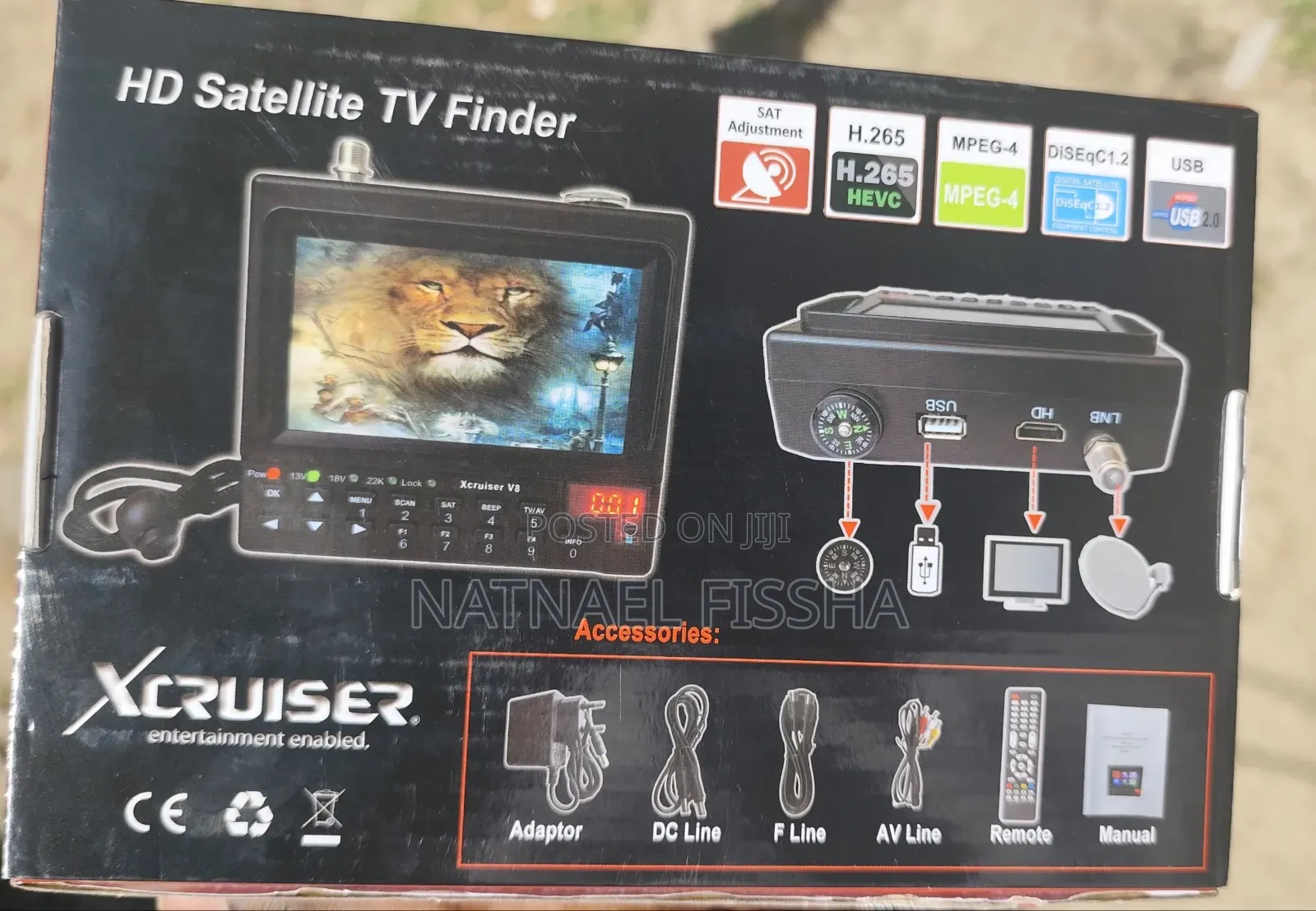 Xcruiser V8 Satellite Finder