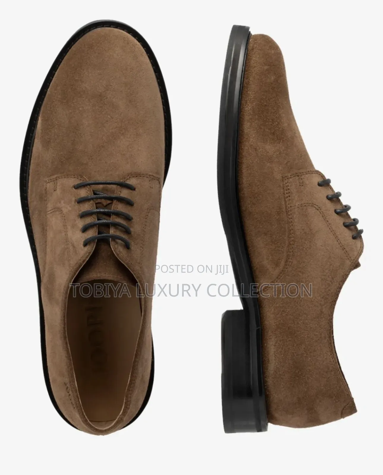 Joop! Lace-Up Shoes 'Velluto Archy' in Brown Order Yours Now