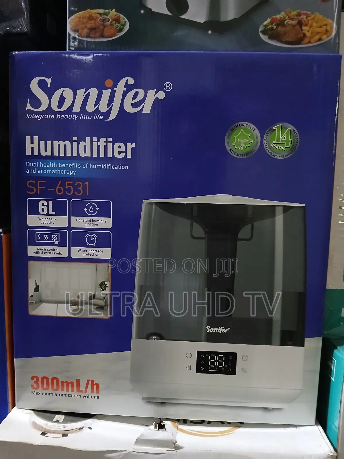 Sonifer Sf-6531 Humidifier. Here Are the Key Specifications Based