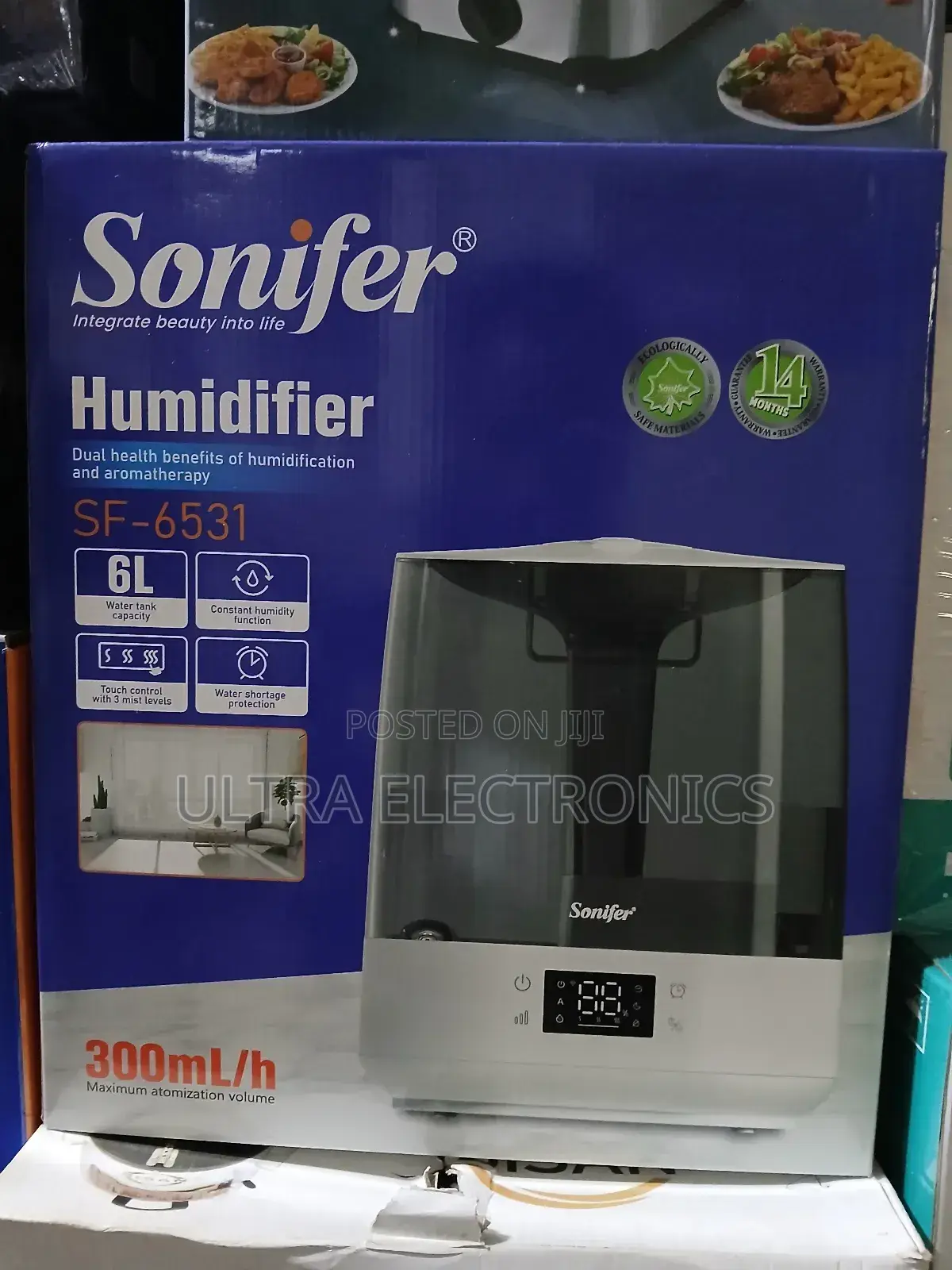 Sonifer Sf-6531 Humidifier. Here Are the Key Specifications Based
