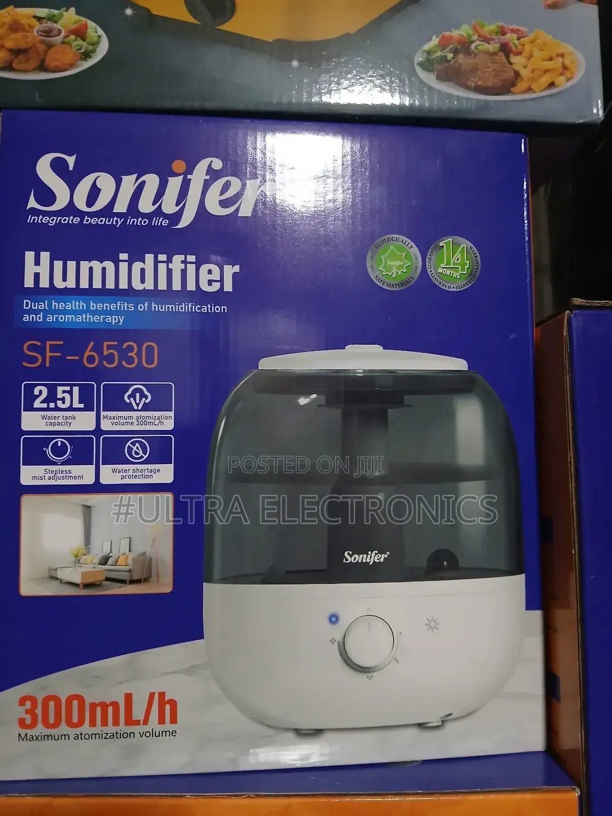Humidifier Shown in the Image Is the Sonifer Sf-6530.