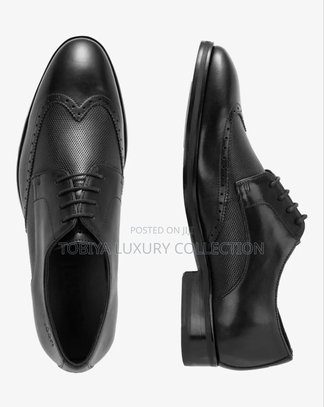 Joop! Lace-Up Shoes 'Piatto Clyde Brogue' in Black Order Yours