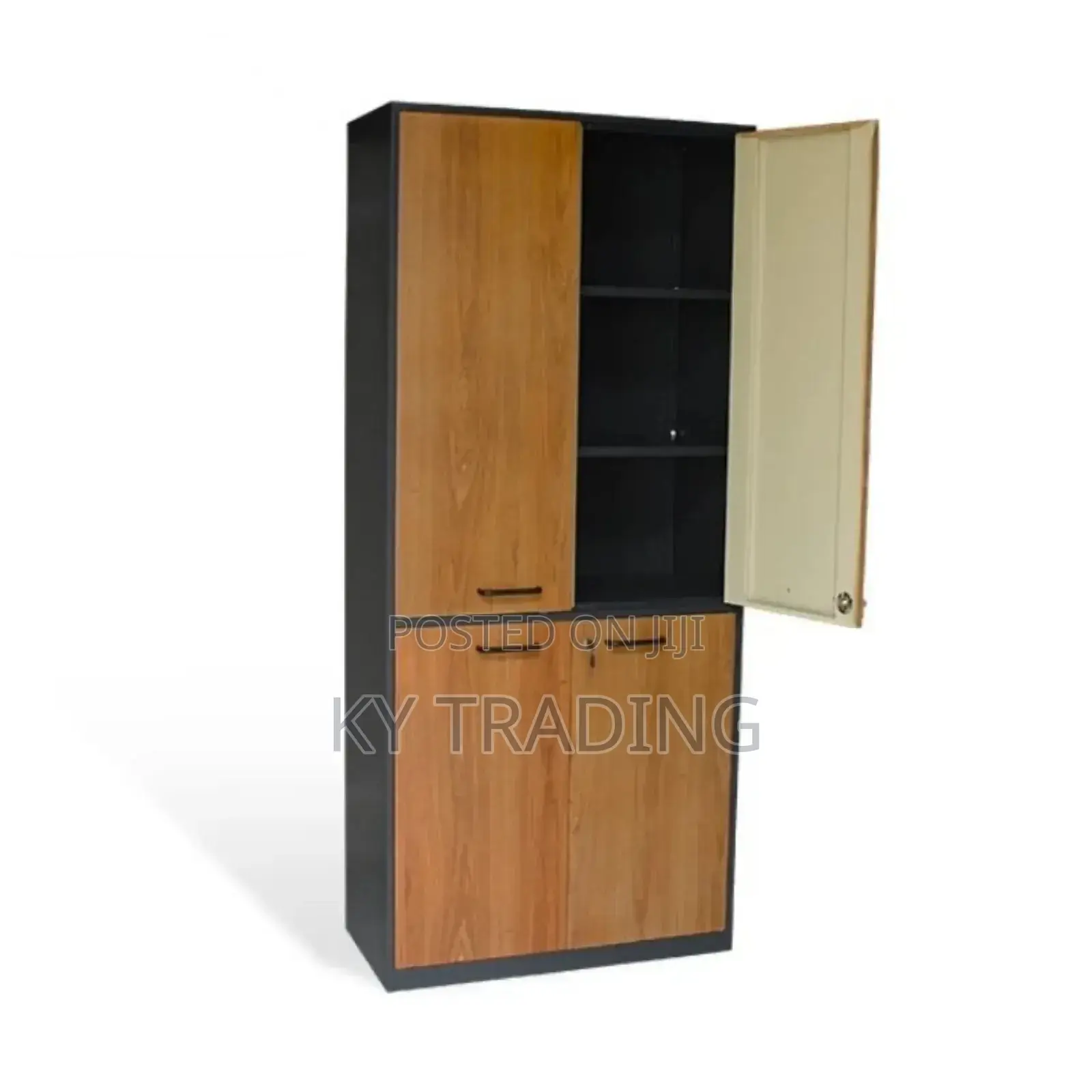 Wood Office Shelf