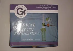 Oxygen Regulator Brand New (የኦክሲጅን መቆጣጠሪያ ጌጅ ወይም ሬጉሌተር)