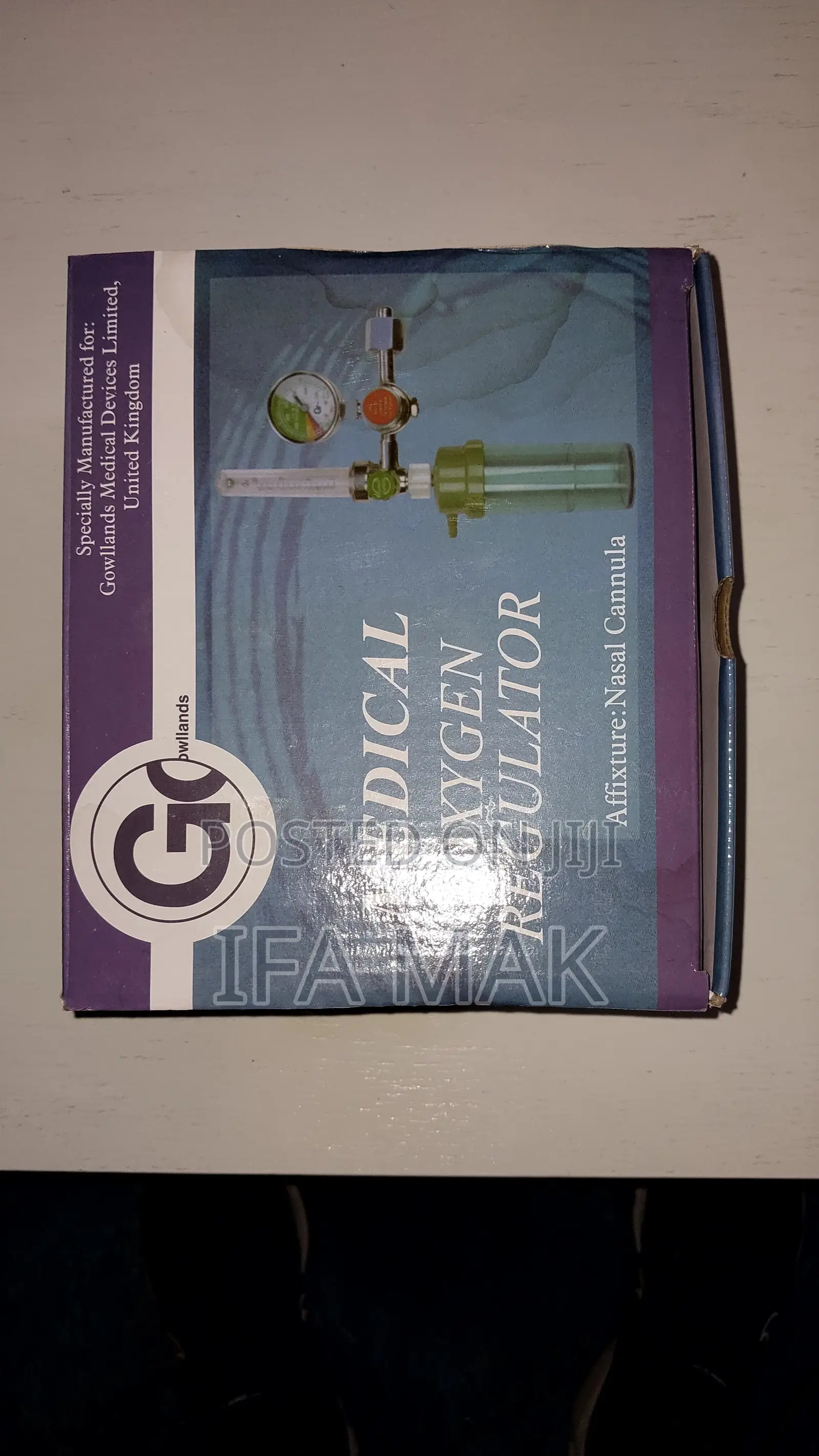 Oxygen Regulator Brand New (የኦክሲጅን መቆጣጠሪያ ጌጅ ወይም ሬጉሌተር)