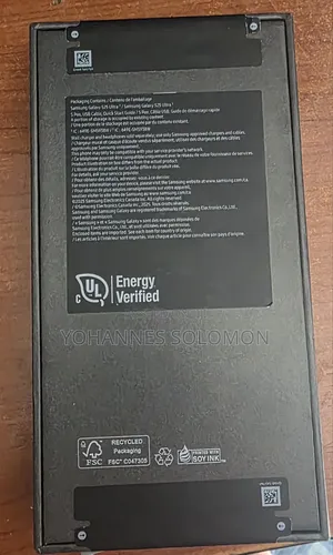 New Samsung Galaxy S25 Ultra 256 GB Black