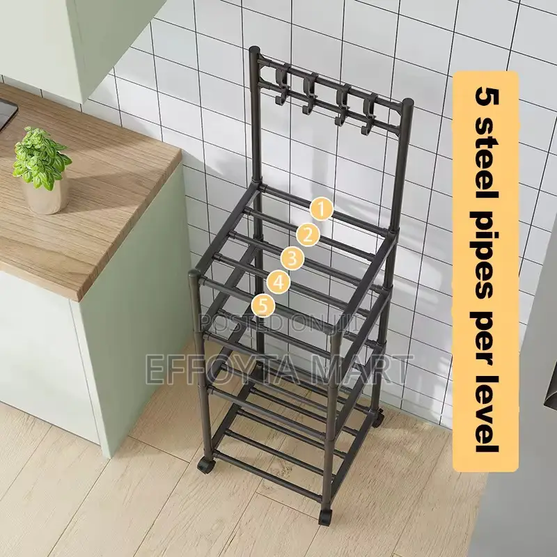 5-Layer Hook Storage Rack